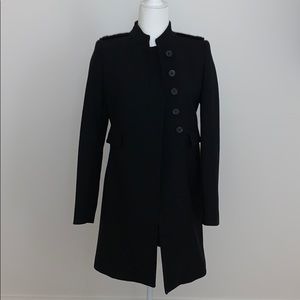 Zara black coat